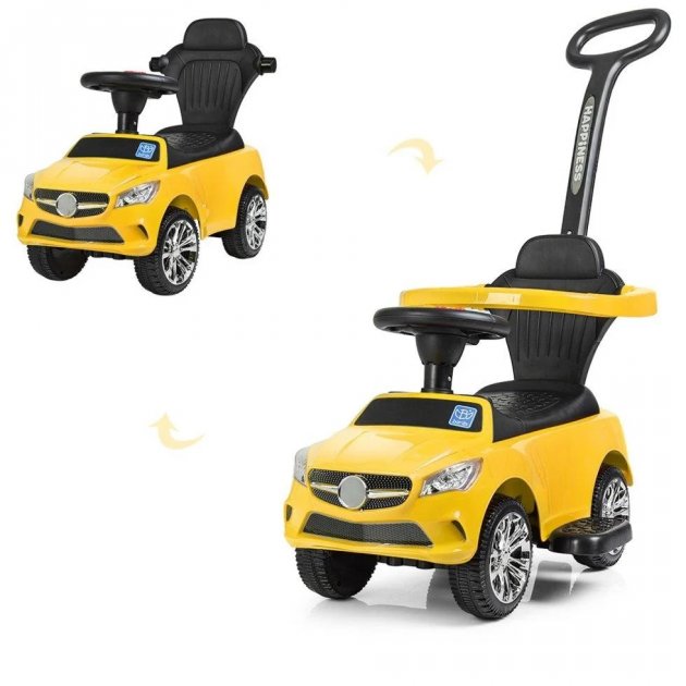 Машинка-каталка з штовхачем Bambi M 3503C(MP3)-6 Машинка-каталка з штовхачем Bambi M 3503C(MP3)-6